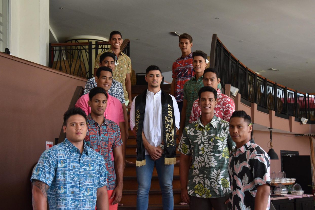 10 prétendants à l’élection de « Mister Tahiti 2018 »