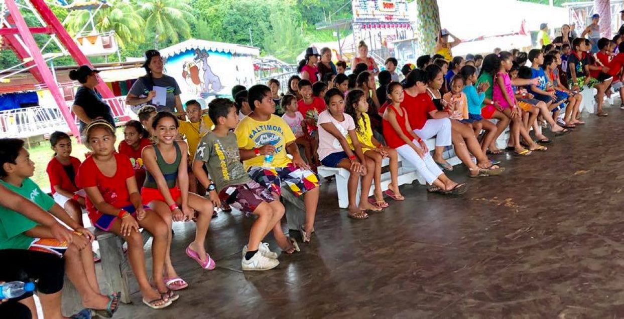 Le noël 🌲🎁 des enfants de la Presqu’île organisé par le Rotary Club de Taravao !