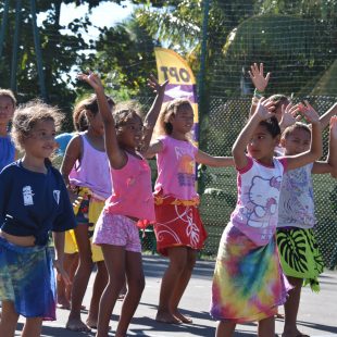 L’OPT accompagne l’équipe du bureau de l’animation de la ville de Mahina