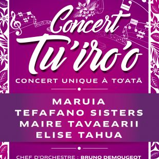Le Groupe OPT partenaire de la première édition du concert TU’IRO’O