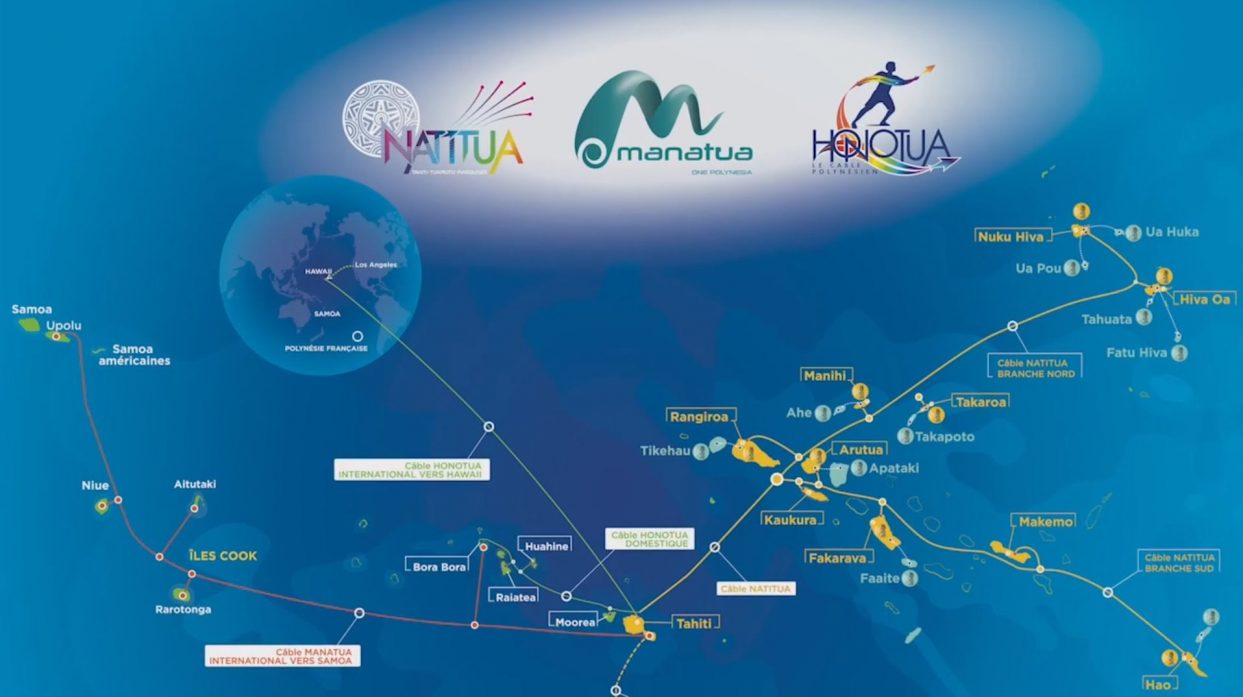 Le Groupe OPT étendra à destination des Australes le câble sous-marin à fibre optique NatituaSud