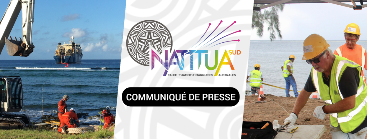 COMMUNIQUE DE PRESSE NATITUA SUD